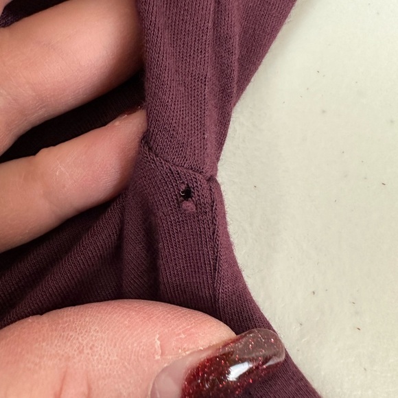 Bailey/44 Winter Mini Dress In Bordeaux Size Small NWT - Picture 11 of 12